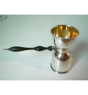 Beautiful Sterling Silver Handled Double Jigger